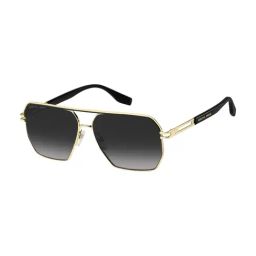 Marc Jacobs Black Square Sunglasses for Men-image-9