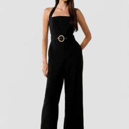 Forever New Black Regular Fit Jumpsuit-image-18