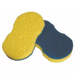 TOUGH GUY Scrubber Sponge Nylon 152.4 mm (6 Inch) Length Blue/Yellow, 2NTJ2 (Pack of 20)-image-77
