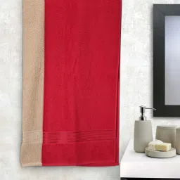 bianca LORENA 100% Cotton Super-Soft Terry Towels -2pc Bath Towel (d`ross) solid-multi image 1