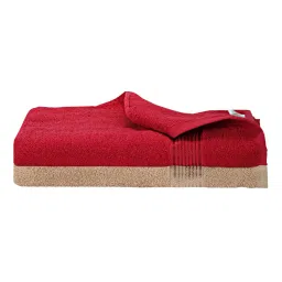 bianca LORENA 100% Cotton Super-Soft Terry Towels -2pc Bath Towel (d`ross) solid-multi image 2