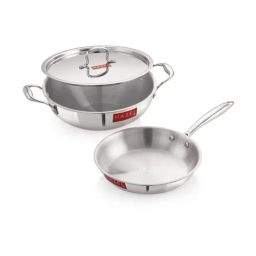 HAZEL Silver Triply Stainless Steel Cookware Set-32