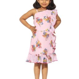 StyloBug Girls Multi Printed Dress-picture-25
