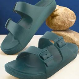 Red Tape Women's Bottle Green Casual Sandals-image-94