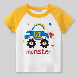 INCLUD Boys Graphic Printed Round Neck Raglan Sleeves T-shirt-image-39