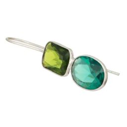 Saraf RS Jewellery Silver Statement Brass Earrings for Women-36