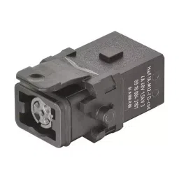 Harting Heavy Duty Connector Inserts / Modules HEAVY DUTY INSERT, RCPT, 4POS, 4A, CRIMP, 09100043101.-5