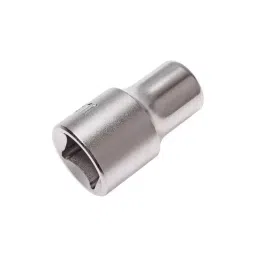 JTC 6 PT 12.7 mm (1/2 Inch) Drive Chrome Vanadium Steel Socket 19 mm Size x 38 mm Length, JTC 43819-14