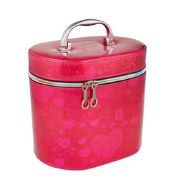 Cameleon Printed High Quality Makeup Box With Mirror-46