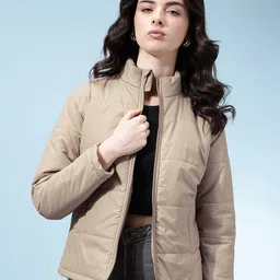 glitchez Mock Collar Padded Jacket-picture-3