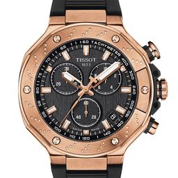 TISSOT Men Rubber T-Sport Reset Time Quartz Watch T1414173705100-16