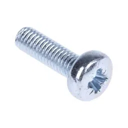 RS PRO Machine Screw M3x10 mm Steel Pozidriv Pan Headed DIN 7985, 560596-image-8