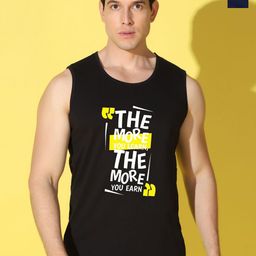 WOOSTRO Pack Of 2 Printed Combo Cotton Gym Vests VWS26(MORE BLACK)(RUN NAVY)-picture-34