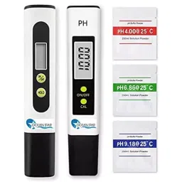 OCEAN STAR Total Dissolved Solids Meter and Digital pH Meter UM-JTSE-15A9-4