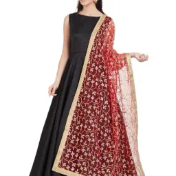 Dupatta Bazaar Red & Gold Dupatta-16