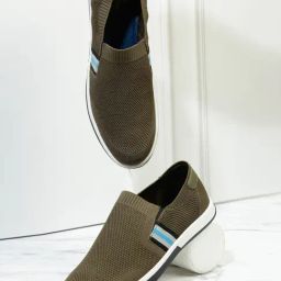 ID Men's Olive Casual Loafers-image-17