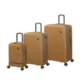 it luggage Rapidity Mustard Set of 3-28 24 20 inches Expandable Hardsided Trolley with TSA Lock-image-34
