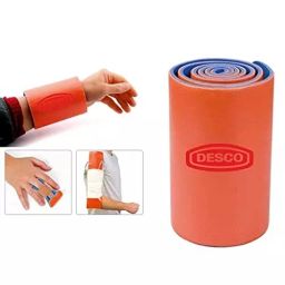 DESCO Adjustable Foam Rolling Splint for Fracture Support STAC 110 image 3
