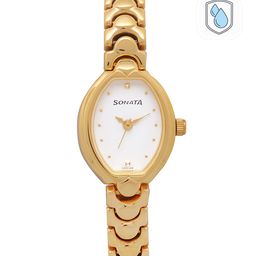 Sonata Women White Analogue Watch NK8107YM01-41
