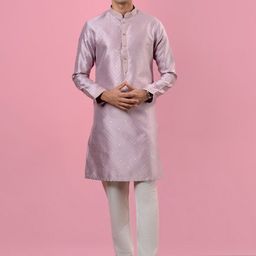 azania Men Ethnic Motifs Regular Kurta with Pyjamas-26