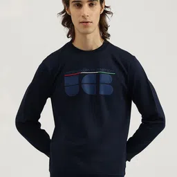 United Colors of Benetton Men Printed Crew Neck Sweatshirt-picture-32