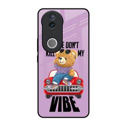QRIOH Don't Kill My Vibe Printed Vivo V50e 5G Impact Resistant Back Case-picture-29