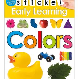 Sticker Early Learning Colors Book By Roger Priddy - English-image-72