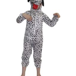 Kaku Fancy Dresses Dog Animal Theme Costume Set - Black & White-image-58