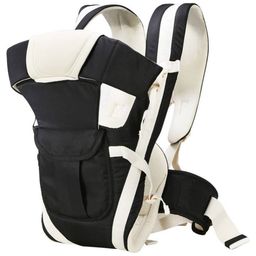 DOMENICO Baby Carrier Bag Adjustable Hands Free 4 in 1 Baby Baby Safety Belt Child - Black-image-111
