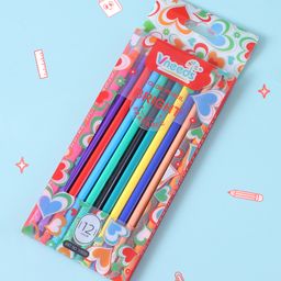 fab n funky Bright Colour Pencils Pack of 12 - Multicolour-picture-26