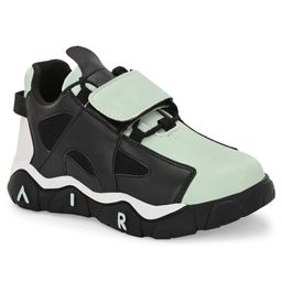 Fresh1947Feet Colour Blocked With Velcro Closure Shoes - Sea Green-image-39