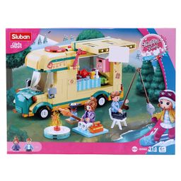 Sluban Happy Diary Camper Model Making Set Multicolour - 314 Pieces image 2