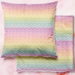 ArtzFolio Multicoloured Set of 2 Square Cushion Covers-picture-42