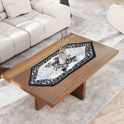 Aura Black & Grey Printed Washable Table Runners-image-10