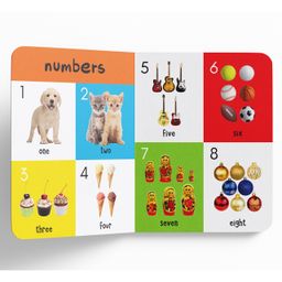 wonder house books My First 4 in 1 Alphabet Numbers Colours Shapes - English image 5