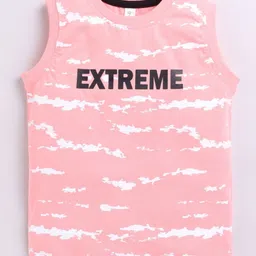 Ginie Boys Typography Printed Pure Cotton Pockets T-shirt-image-83