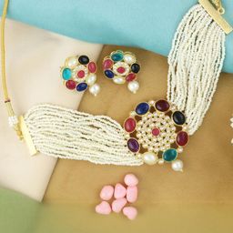Bhagya Lakshmi Contemporary Drop Earrings-image-35