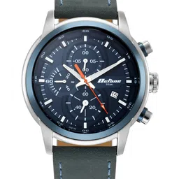 Titan Men Blue Dial & Blue Leather Straps Analogue Watch 90086KL01-image-32