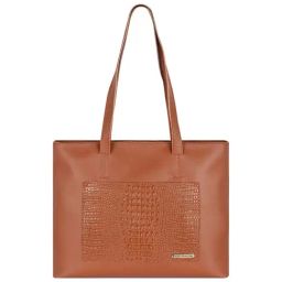 Bagsy Malone Tan Textured Medium Tote Handbag-image-85