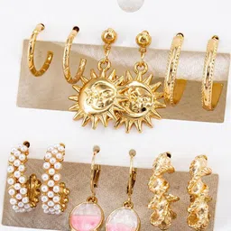 HOUSEOFTRENDZZ Contemporary Studs Earrings-picture-16