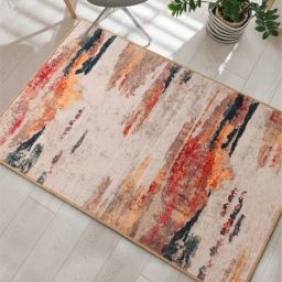 Urban Space Anti Slip 3D Digital Printed MultiColour Nylon Carpet-picture-25