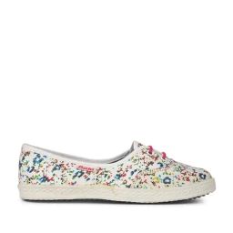 Bata Women's White Ballerina Shoes-10