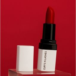 CUFFS N LASHES Doodle Lips Creamy Matte Lipstick With Shea Butter - Crayon Crimson-image-100