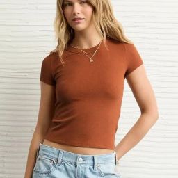 American Eagle Brown Regular Fit Top-picture-25