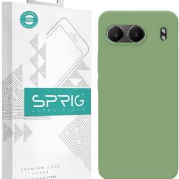 Sprig Back Cover for ONEPLUS NORD 4 (Green)-71