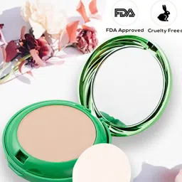 Adbeni Green Tea 2-In-1 Compact Powder Concealer - 20g - Shade 01 image 4