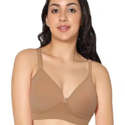 IN CARE Beige Non-Wired Full Coverage Push-Up Bra image 1