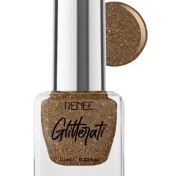 RENEE Glitterati Nail Paint Ecru Brown - 10 ml-image-62