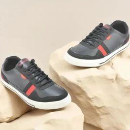 Woodland Men's Black Sneakers-image-23