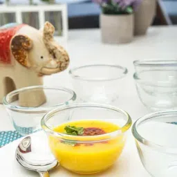 Goodhomes Transparent Glass Serving Bowls - Set of 12-42